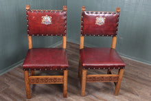 Load image into Gallery viewer, Pair of Leather English Chairs c.1900