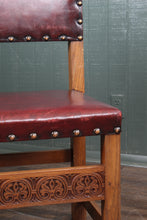 Load image into Gallery viewer, Pair of Leather English Chairs c.1900