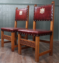 Load image into Gallery viewer, Pair of Leather English Chairs c.1900
