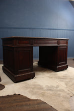 Load image into Gallery viewer, Handcarved European Oak Desk c.1890