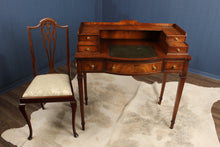Load image into Gallery viewer, English Mahogany Desk and Chair c.1920