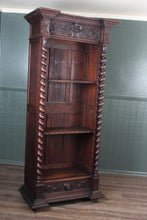 Load image into Gallery viewer, French Oak Bookcase c.1880