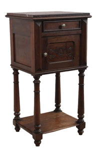 French Walnut Chevet c.1890