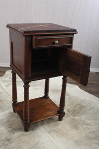 French Walnut Chevet c.1890