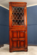 Load image into Gallery viewer, English Oak Corner Cabinet c.1950