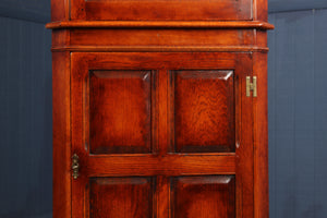 English Oak Corner Cabinet c.1950