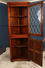 Load image into Gallery viewer, English Oak Corner Cabinet c.1950