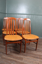 Load image into Gallery viewer, English Jentique Set of Six Chairs c.1970