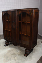 Load image into Gallery viewer, English Oak Art Deco Bookcase c.1930