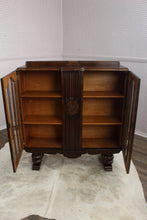 Load image into Gallery viewer, English Oak Art Deco Bookcase c.1930