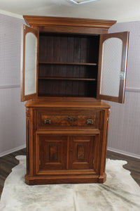 Walnut Secretaire c.1890