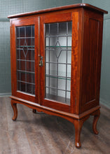 Load image into Gallery viewer, English Mahogany Display c.1900