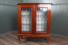 Load image into Gallery viewer, English Mahogany Display c.1900