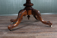 Load image into Gallery viewer, English Burl Walnut Loo Table c.1880
