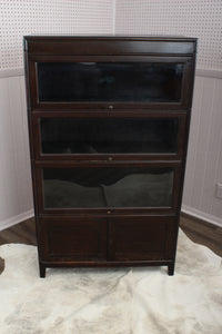 English Oak Stacking Bookcase c.1900