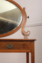 Load image into Gallery viewer, English Inlaid Mahogany Dressing Table c.1920