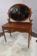 Load image into Gallery viewer, English Inlaid Mahogany Dressing Table c.1920