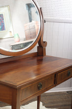 Load image into Gallery viewer, English Inlaid Mahogany Dressing Table c.1920