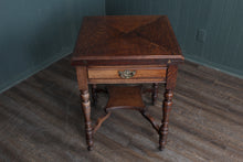 Load image into Gallery viewer, English Oak Envelope Games Table c.1900