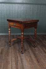 Load image into Gallery viewer, English Oak Envelope Games Table c.1900