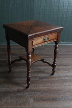 Load image into Gallery viewer, English Oak Envelope Games Table c.1900