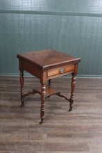 Load image into Gallery viewer, English Oak Envelope Games Table c.1900