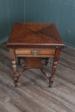 Load image into Gallery viewer, English Oak Envelope Games Table c.1900