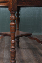 Load image into Gallery viewer, English Oak Envelope Games Table c.1900