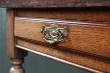 Load image into Gallery viewer, English Oak Envelope Games Table c.1900