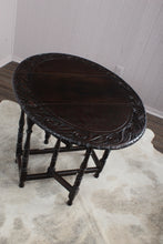 Load image into Gallery viewer, English Carved Oak Occasional Table c.1900