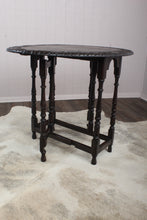 Load image into Gallery viewer, English Carved Oak Occasional Table c.1900