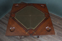 Load image into Gallery viewer, English Oak Envelope Games Table c.1900