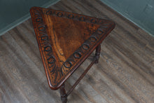 Load image into Gallery viewer, English Carved Oak Occasional Table c.1900