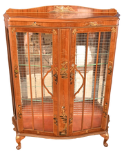 Load image into Gallery viewer, English Chinoiserie Display Cabinet c.1910 - The Barn Antiques