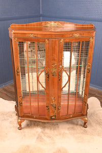 English Chinoiserie Display Cabinet c.1910 - The Barn Antiques