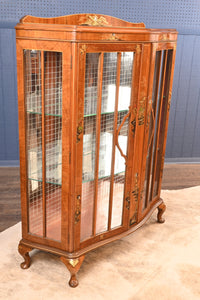 English Chinoiserie Display Cabinet c.1910 - The Barn Antiques