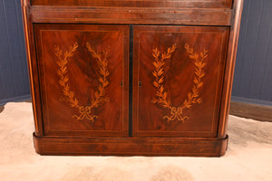 Inlaid Mahogany French Escritoire c.1840 - The Barn Antiques