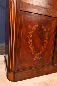 Inlaid Mahogany French Escritoire c.1840 - The Barn Antiques