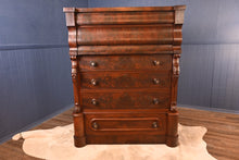 Load image into Gallery viewer, Mahogany Scottish Chest c.1880 - The Barn Antiques