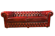 Load image into Gallery viewer, English Leather Chesterfield - The Barn Antiques