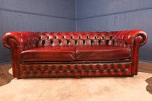 Load image into Gallery viewer, English Leather Chesterfield - The Barn Antiques