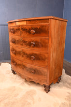 Load image into Gallery viewer, English Mahogany Bowfront Chest of Drawers c.1895 - The Barn Antiques