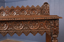 Load image into Gallery viewer, English Carved Oak Hall Table c.1890 - The Barn Antiques