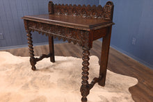 Load image into Gallery viewer, English Carved Oak Hall Table c.1890 - The Barn Antiques
