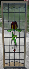 Load image into Gallery viewer, Antique English Stained Glass in Shipping Frame - The Barn Antiques