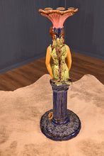 Load image into Gallery viewer, Art Nouveau Majolica Pedestal - The Barn Antiques