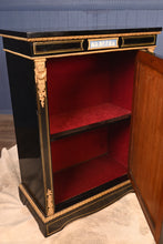 Load image into Gallery viewer, English Ebonized Cabinet with Wedgwood Embellishments c.1830 - The Barn Antiques
