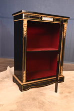 Load image into Gallery viewer, English Ebonized Cabinet with Wedgwood Embellishments c.1830 - The Barn Antiques