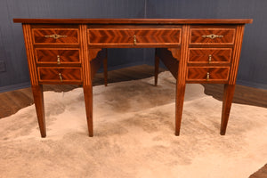 French Partners Desk c.1890 - The Barn Antiques