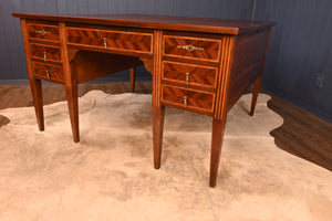 French Partners Desk c.1890 - The Barn Antiques